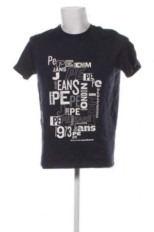 Herren T-Shirt Pepe Jeans, Größe S, Farbe Blau, Preis 22,78 €