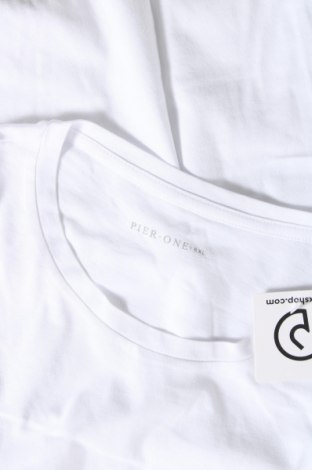 Ανδρικό t-shirt Pier One, Μέγεθος 5XL, Χρώμα Λευκό, Τιμή 9,52 €