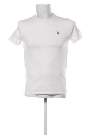 Herren T-Shirt Polo By Ralph Lauren, Größe M, Farbe Weiß, Preis 70,10 €