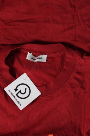 Herren T-Shirt Sandro, Größe M, Farbe Rot, Preis 32,95 €