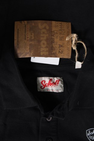 Ανδρικό t-shirt Schott, Μέγεθος M, Χρώμα Μαύρο, Τιμή 35,05 €