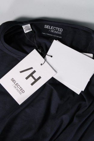 Pánske tričko  Selected Homme, Veľkosť L, Farba Modrá, Cena  13,92 €