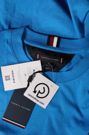 Herren T-Shirt Tommy Hilfiger, Größe M, Farbe Blau, Preis 57,06 €