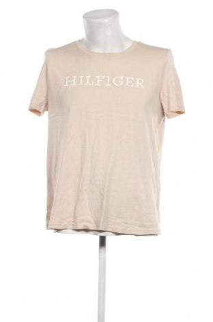 Мъжка тениска Tommy Hilfiger, Размер XXL, Цвят Бежов, Цена 82,00 лв.