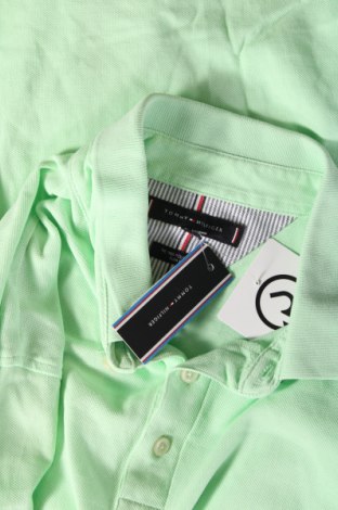 Мъжка тениска Tommy Hilfiger, Размер L, Цвят Зелен, Цена 131,00 лв.