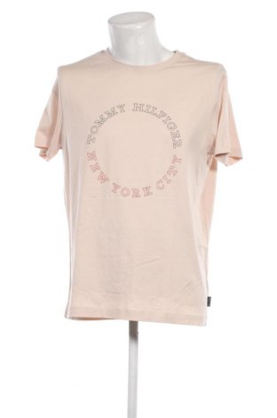 Ανδρικό t-shirt Tommy Hilfiger, Μέγεθος XL, Χρώμα  Μπέζ, Τιμή 32,97 €