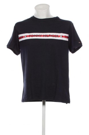 Мъжка тениска Tommy Hilfiger, Размер L, Цвят Син, Цена 82,00 лв.