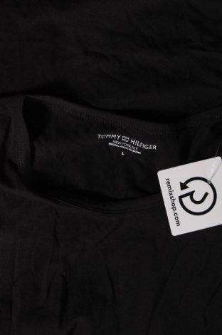Ανδρικό t-shirt Tommy Hilfiger, Μέγεθος L, Χρώμα Μαύρο, Τιμή 19,18 €