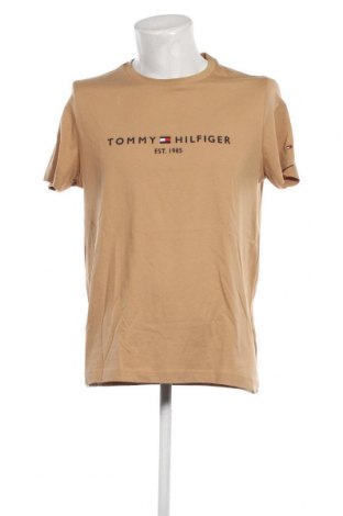 Herren T-Shirt Tommy Hilfiger, Größe XL, Farbe Beige, Preis 37,09 €