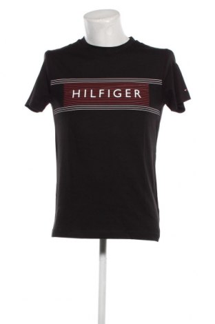 Мъжка тениска Tommy Hilfiger, Размер S, Цвят Черен, Цена 45,10 лв.