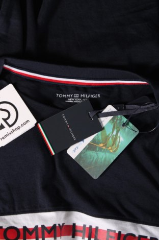 Męski T-shirt Tommy Hilfiger, Rozmiar XL, Kolor Niebieski, Cena 262,28 zł