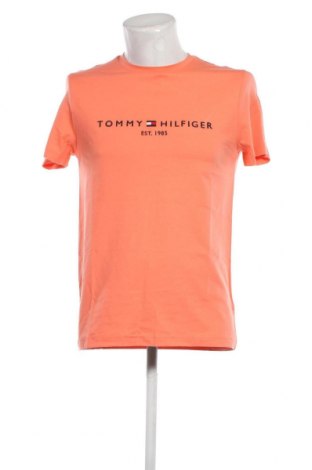 Мъжка тениска Tommy Hilfiger, Размер M, Цвят Оранжев, Цена 49,20 лв.