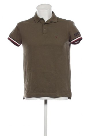 Мъжка тениска Tommy Hilfiger, Размер S, Цвят Зелен, Цена 85,15 лв.