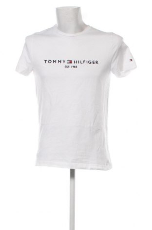 Мъжка тениска Tommy Hilfiger, Размер M, Цвят Бял, Цена 65,96 лв.