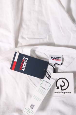 Pánske tričko  Tommy Jeans, Veľkosť M, Farba Biela, Cena  46,49 €