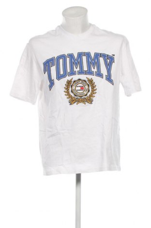 Tricou de bărbați Tommy Jeans, Mărime M, Culoare Alb, Preț 269,74 Lei