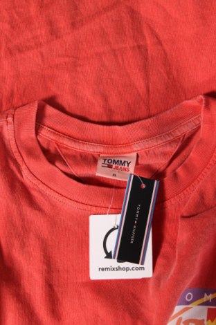 Ανδρικό t-shirt Tommy Jeans, Μέγεθος XL, Χρώμα Πορτοκαλί, Τιμή 50,72 €