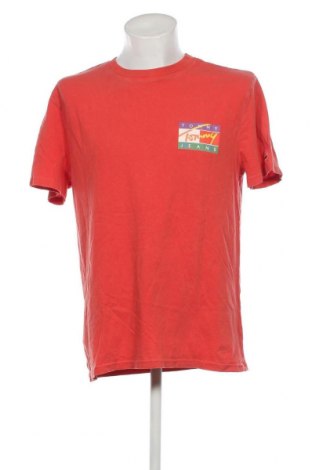 Ανδρικό t-shirt Tommy Jeans, Μέγεθος XL, Χρώμα Πορτοκαλί, Τιμή 32,97 €