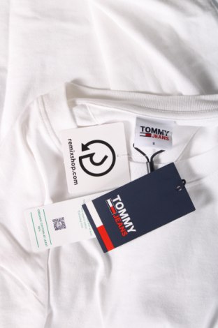 Tricou de bărbați Tommy Jeans, Mărime S, Culoare Alb, Preț 269,74 Lei