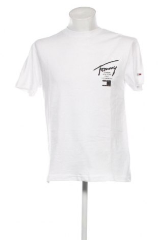 Ανδρικό t-shirt Tommy Jeans, Μέγεθος S, Χρώμα Λευκό, Τιμή 32,97 €