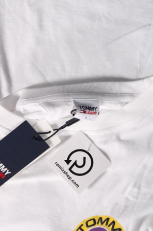 Herren T-Shirt Tommy Jeans, Größe S, Farbe Weiß, Preis € 31,38