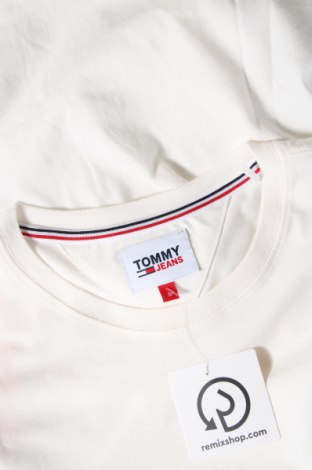 Herren T-Shirt Tommy Jeans, Größe S, Farbe Weiß, Preis 43,14 €