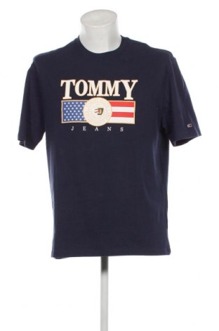 Ανδρικό t-shirt Tommy Jeans, Μέγεθος S, Χρώμα Μπλέ, Τιμή 30,43 €