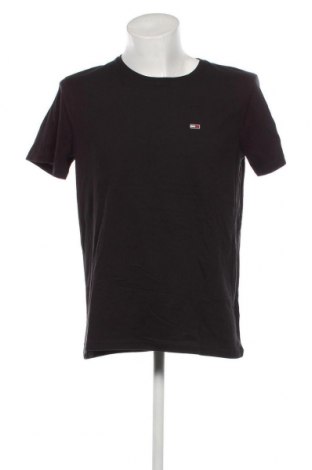 Ανδρικό t-shirt Tommy Jeans, Μέγεθος L, Χρώμα Μαύρο, Τιμή 30,43 €