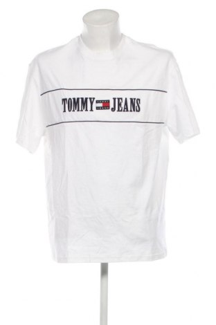 Pánske tričko  Tommy Jeans, Veľkosť M, Farba Biela, Cena  26,96 €