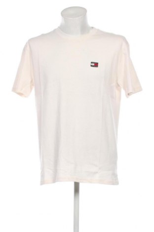 Herren T-Shirt Tommy Jeans, Größe L, Farbe Ecru, Preis € 37,09