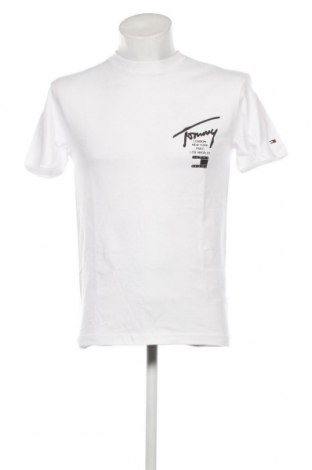 Męski T-shirt Tommy Jeans, Rozmiar XS, Kolor Biały, Cena 249,17 zł