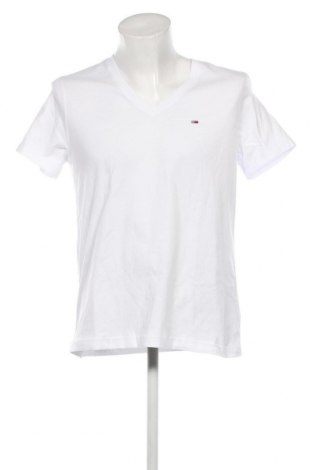 Ανδρικό t-shirt Tommy Jeans, Μέγεθος L, Χρώμα Λευκό, Τιμή 30,43 €