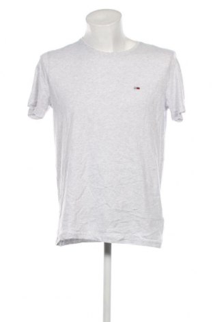 Herren T-Shirt Tommy Jeans, Größe L, Farbe Grau, Preis € 57,06