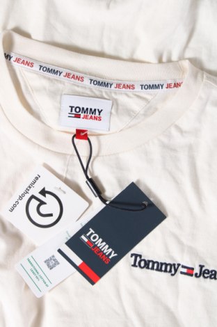 Мъжка тениска Tommy Jeans, Размер S, Цвят Екрю, Цена 60,52 лв.