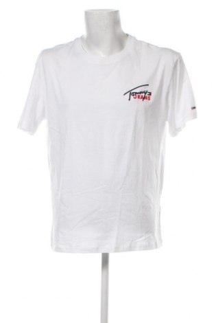 Pánské tričko  Tommy Jeans, Velikost XL, Barva Bílá, Cena  956,00 Kč