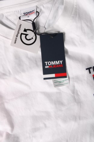 Tricou de bărbați Tommy Jeans, Mărime XL, Culoare Alb, Preț 223,68 Lei