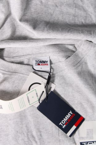 Herren T-Shirt Tommy Jeans, Größe L, Farbe Grau, Preis 35,05 €