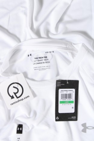 Ανδρικό t-shirt Under Armour, Μέγεθος L, Χρώμα Λευκό, Τιμή 22,68 €