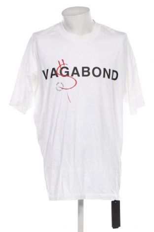 Herren T-Shirt Vagabond, Größe L, Farbe Weiß, Preis 27,57 €