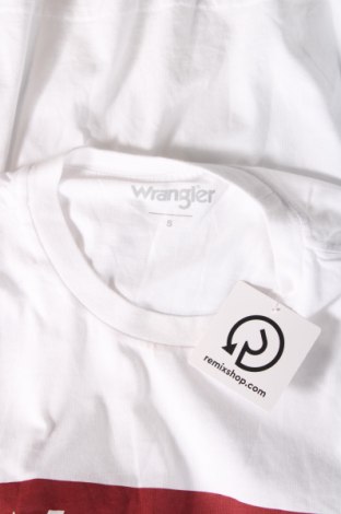 Ανδρικό t-shirt Wrangler, Μέγεθος S, Χρώμα Λευκό, Τιμή 22,78 €