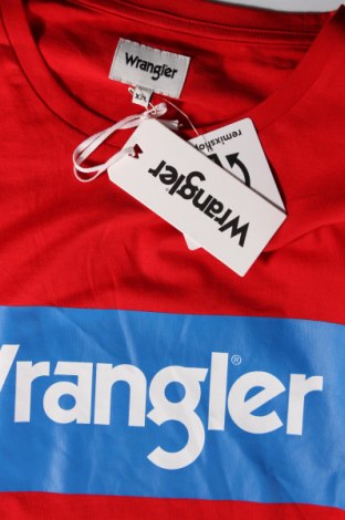 Мъжка тениска Wrangler, Размер XXL, Цвят Червен, Цена 48,88 лв.
