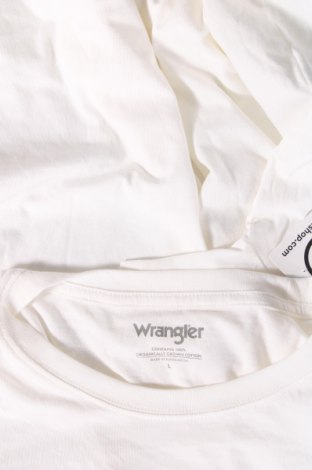 Ανδρικό t-shirt Wrangler, Μέγεθος L, Χρώμα Λευκό, Τιμή 26,80 €