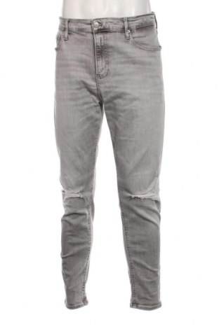 Мъжки дънки Calvin Klein Jeans, Размер XL, Цвят Сив, Цена 106,60 лв.