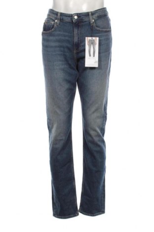 Мъжки дънки Calvin Klein Jeans, Размер L, Цвят Син, Цена 178,00 лв.