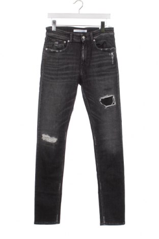 Blugi de bărbați Calvin Klein Jeans, Mărime S, Culoare Gri, Preț 292,77 Lei