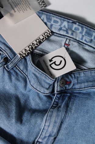 Męskie jeansy Napapijri, Rozmiar XL, Kolor Niebieski, Cena 493,83 zł