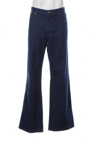 Męskie jeansy Wrangler, Rozmiar L, Kolor Niebieski, Cena 137,32 zł
