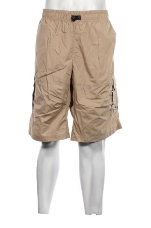 Ανδρικό κοντό παντελόνι, Μέγεθος 3XL, Χρώμα  Μπέζ, Τιμή 14,53 €