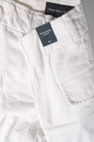 Мъжки къс панталон Abercrombie & Fitch, Размер S, Цвят Бял, Цена 87,00 лв.
