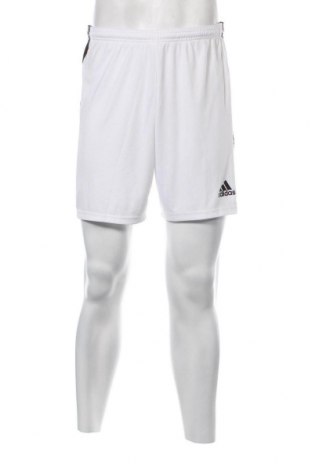 Ανδρικό κοντό παντελόνι Adidas, Μέγεθος L, Χρώμα Λευκό, Τιμή 31,54 €